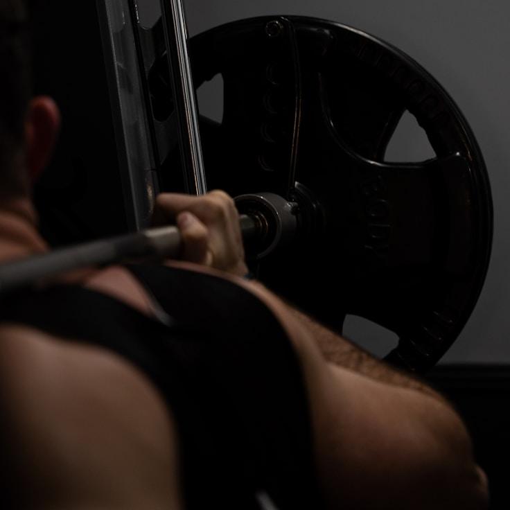 Modern fitness center interior with exercise equipment